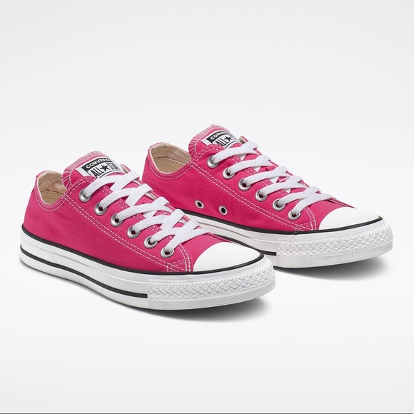 hot pink converse